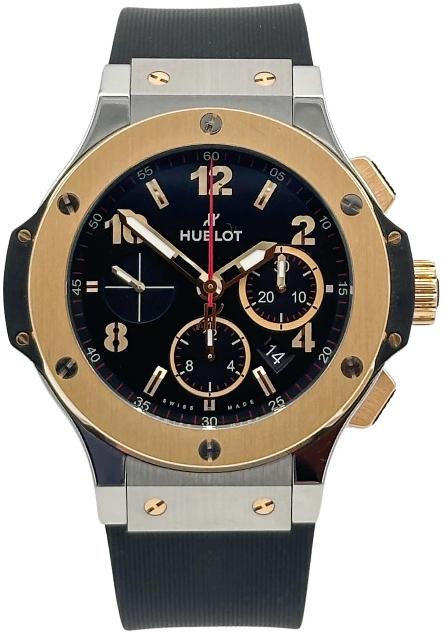 Hublot Big Bang 301.SV.1223.RX.WMP22 Yellow gold and Stainless steel Black