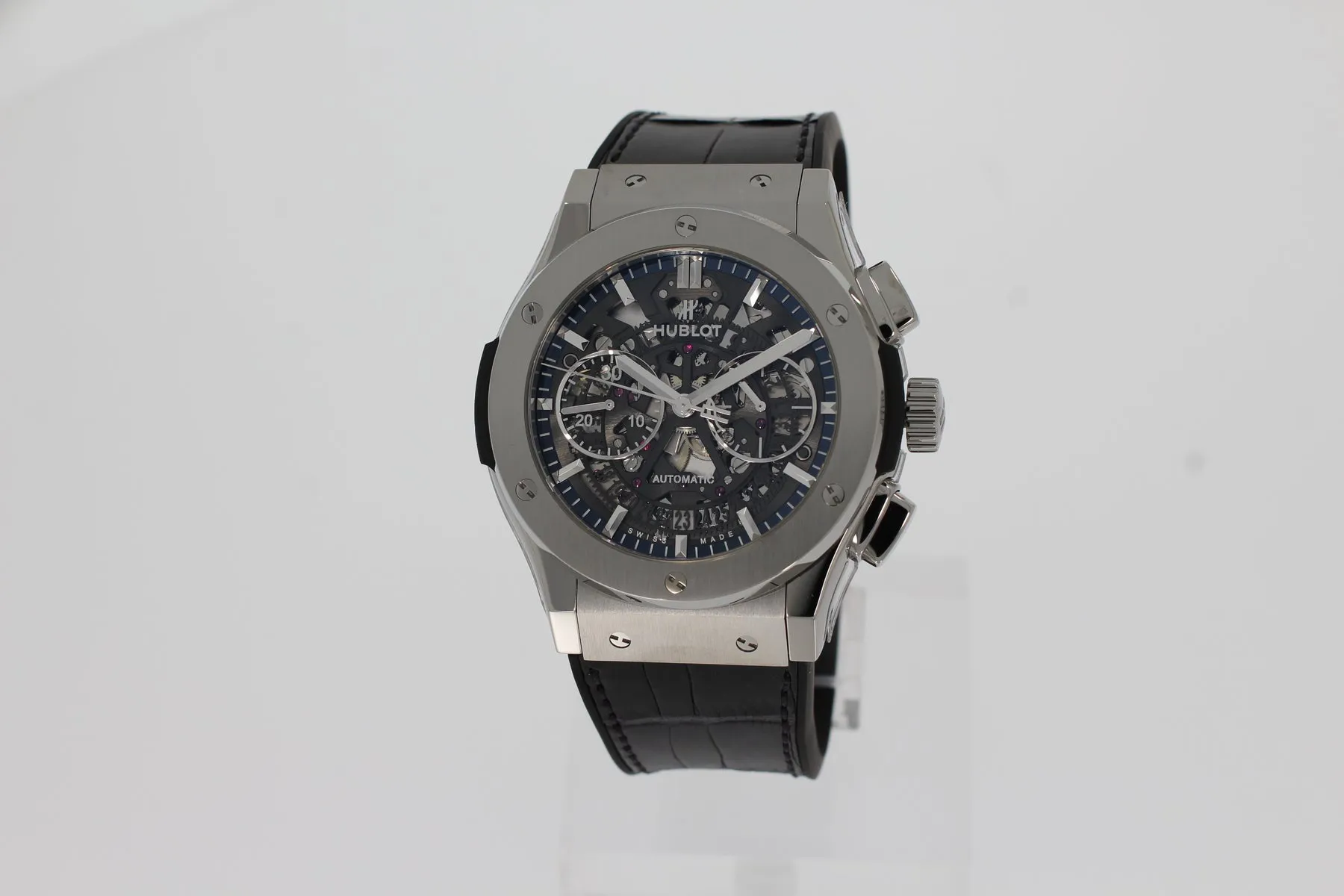 Hublot Classic Fusion 525.NX.0170.LR 45mm Titanium Transparent