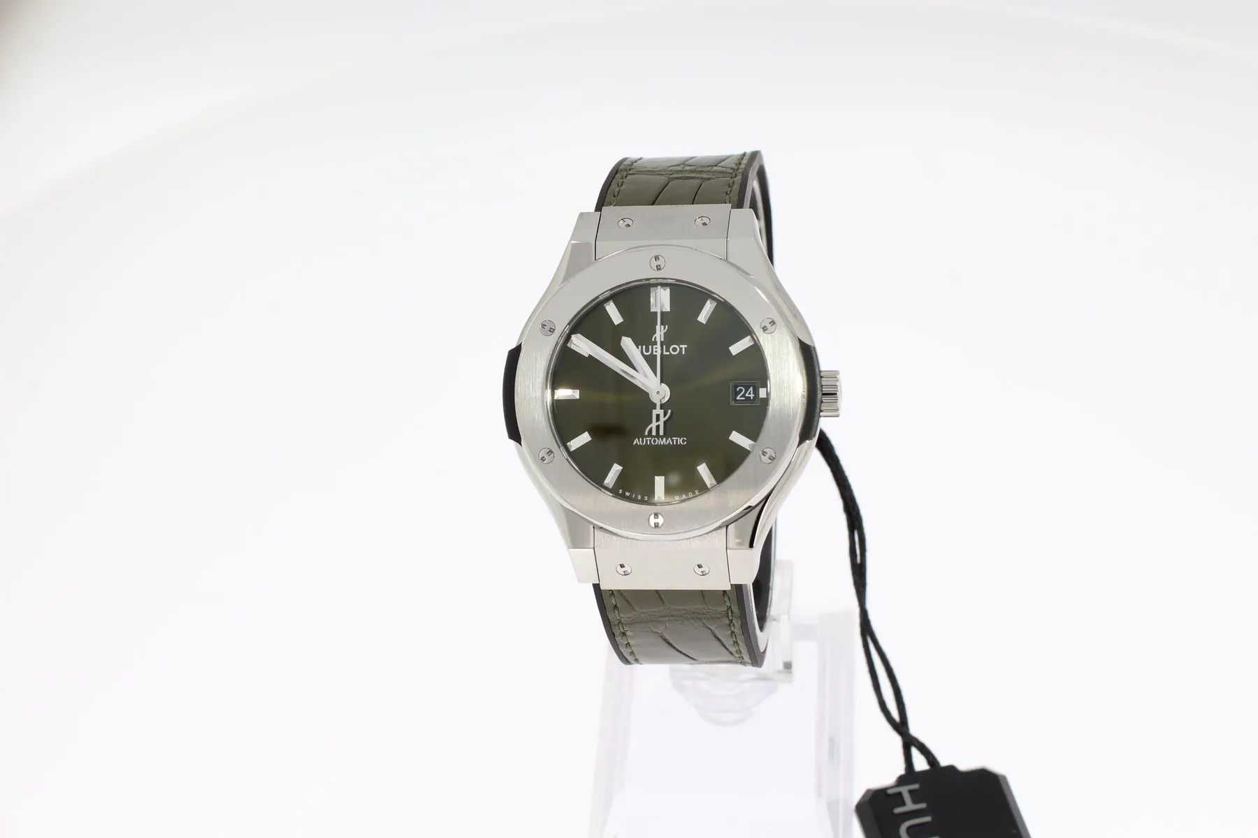 Hublot Classic Fusion 565.NX.8970.LR 38mm Titanium Green