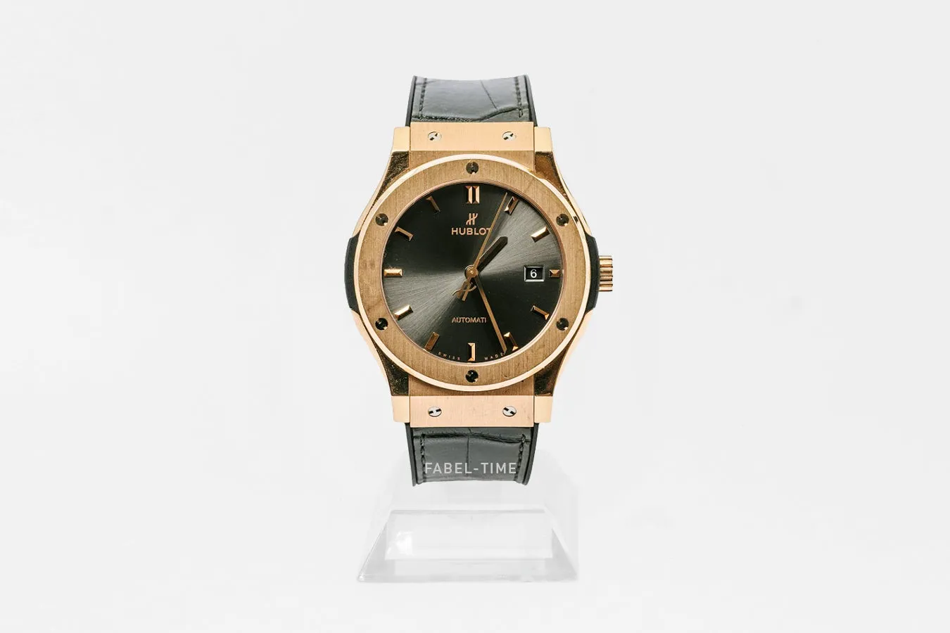 Hublot Classic Fusion Racing Grey 542.OX.7081.LR 42mm Yellow gold Gray