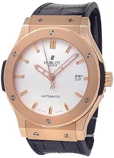 Hublot Classic Fusion 511.PX.2610.LR 18k rose gold Silver