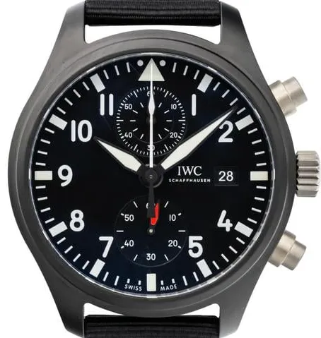 IWC Pilot Chronograph Top Gun IW389001 44mm Ceramic Black