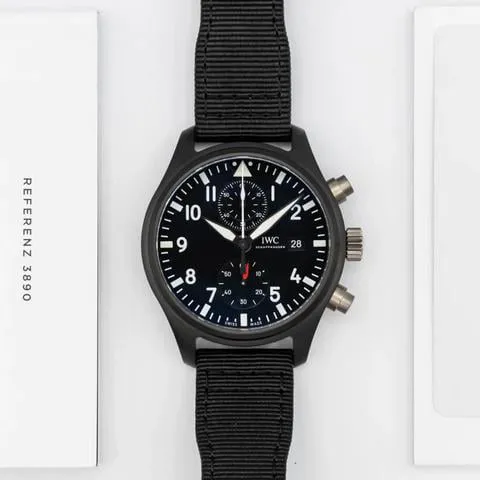 IWC Pilot Chronograph Top Gun IW389001 44mm Ceramic Black 7