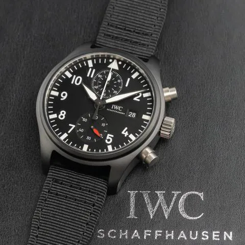 IWC Pilot Chronograph Top Gun IW389001 44mm Ceramic Black 10