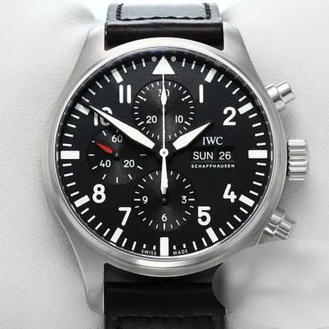 IWC Pilot IW377709 43mm Stainless steel Black