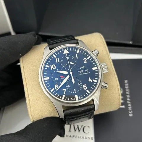 IWC Pilot IW377709 43mm Stainless steel Black