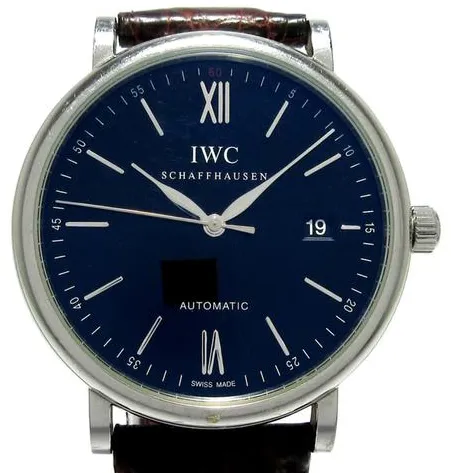 IWC Portofino IW356502 45mm Stainless steel Black