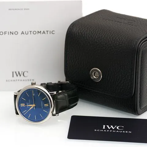 IWC Portofino IW356523 40mm Stainless steel Blue 5