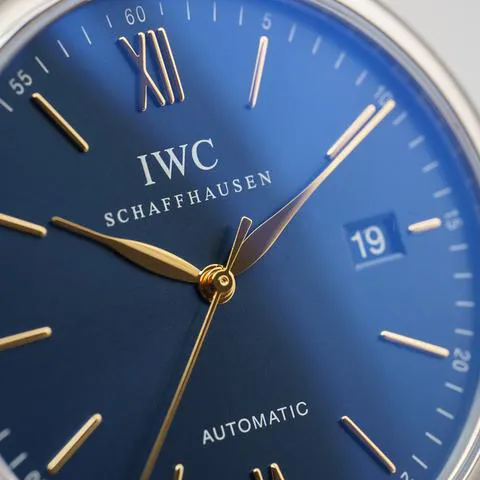 IWC Portofino IW356523 40mm Stainless steel Blue 7