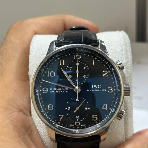 IWC Portugieser IW371491 41mm Stainless steel Blue