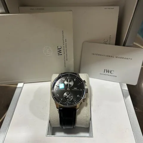 IWC Portugieser IW371491 41mm Stainless steel Blue 5