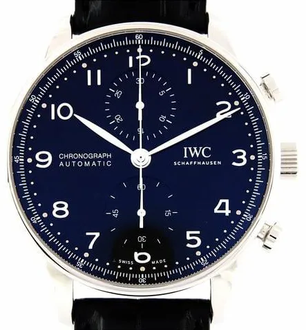 IWC Portugieser IW371609 41mm Stainless steel Black