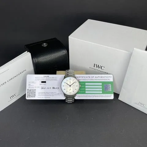 IWC Portugieser IW371617 41mm Stainless steel Silver 1