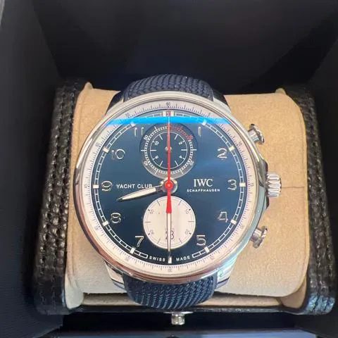 IWC Portugieser IW390704 Stainless steel Blue 11