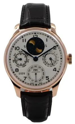 IWC Portuguese Perpetual Calendar IW503405 44mm Rose gold White