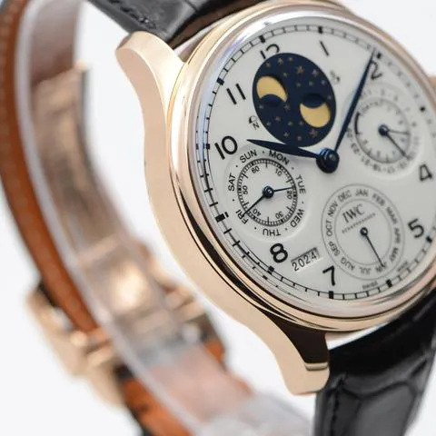 IWC Portuguese Perpetual Calendar IW503405 44mm Rose gold White 3