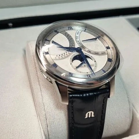 Maurice Lacroix Masterpiece MP6608-SS001-110-1 43mm Stainless steel Silver