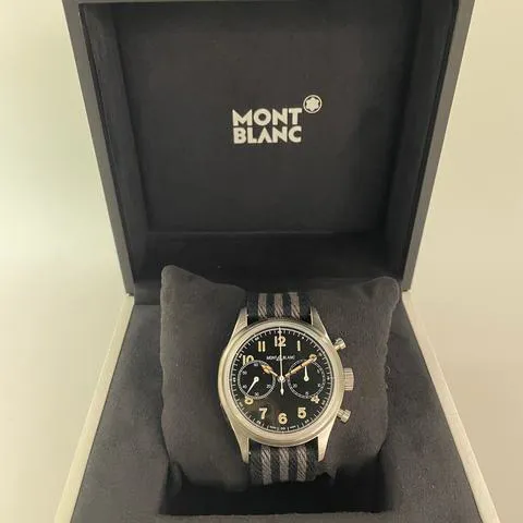 Montblanc 1858 117835 42mm Stainless steel Black 7