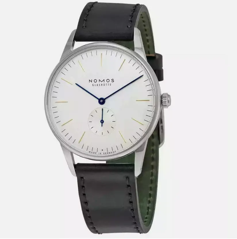 NOMOS Orion 384 38mm Stahl White