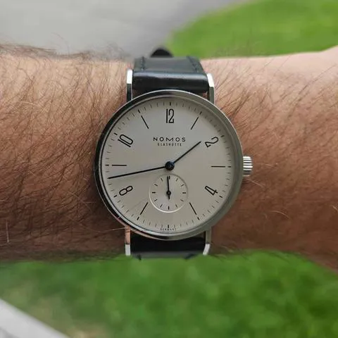 NOMOS Tangente 101 35mm Stainless steel White