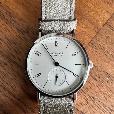 NOMOS Tangente 123 33mm Stainless steel White