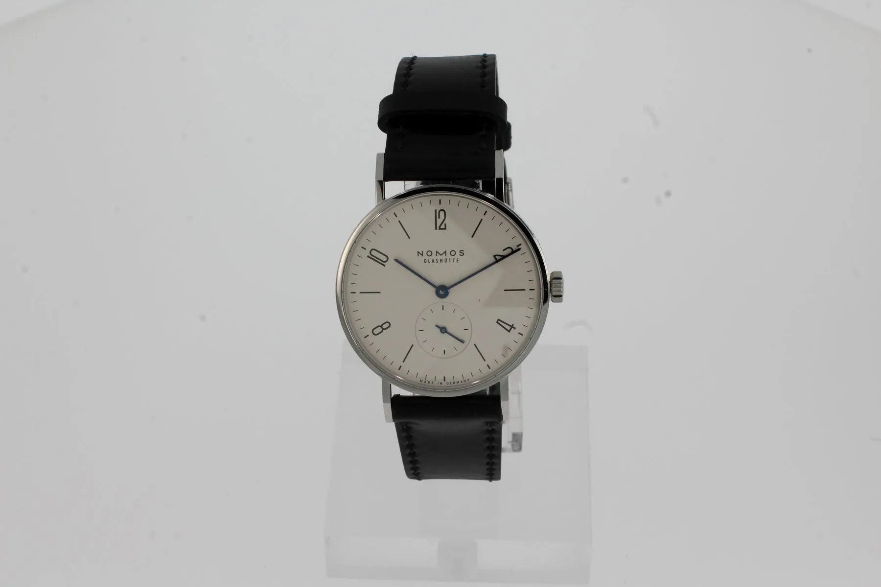 NOMOS Tangente 139 35mm Stahl galvanized, white silver plated