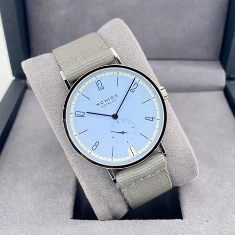 NOMOS Tangente 179.S23 38mm Stainless steel Blue