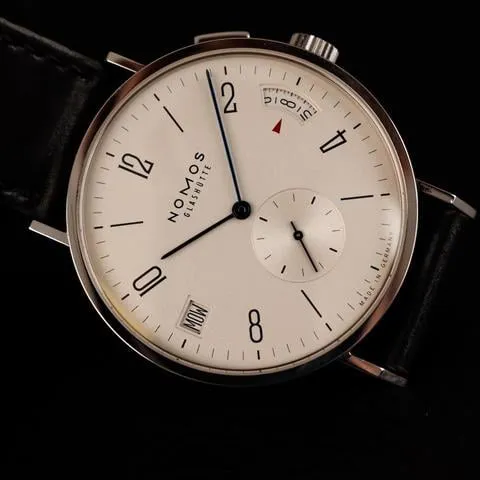 NOMOS Tangomat 635 40mm Stainless steel Weiß, 3