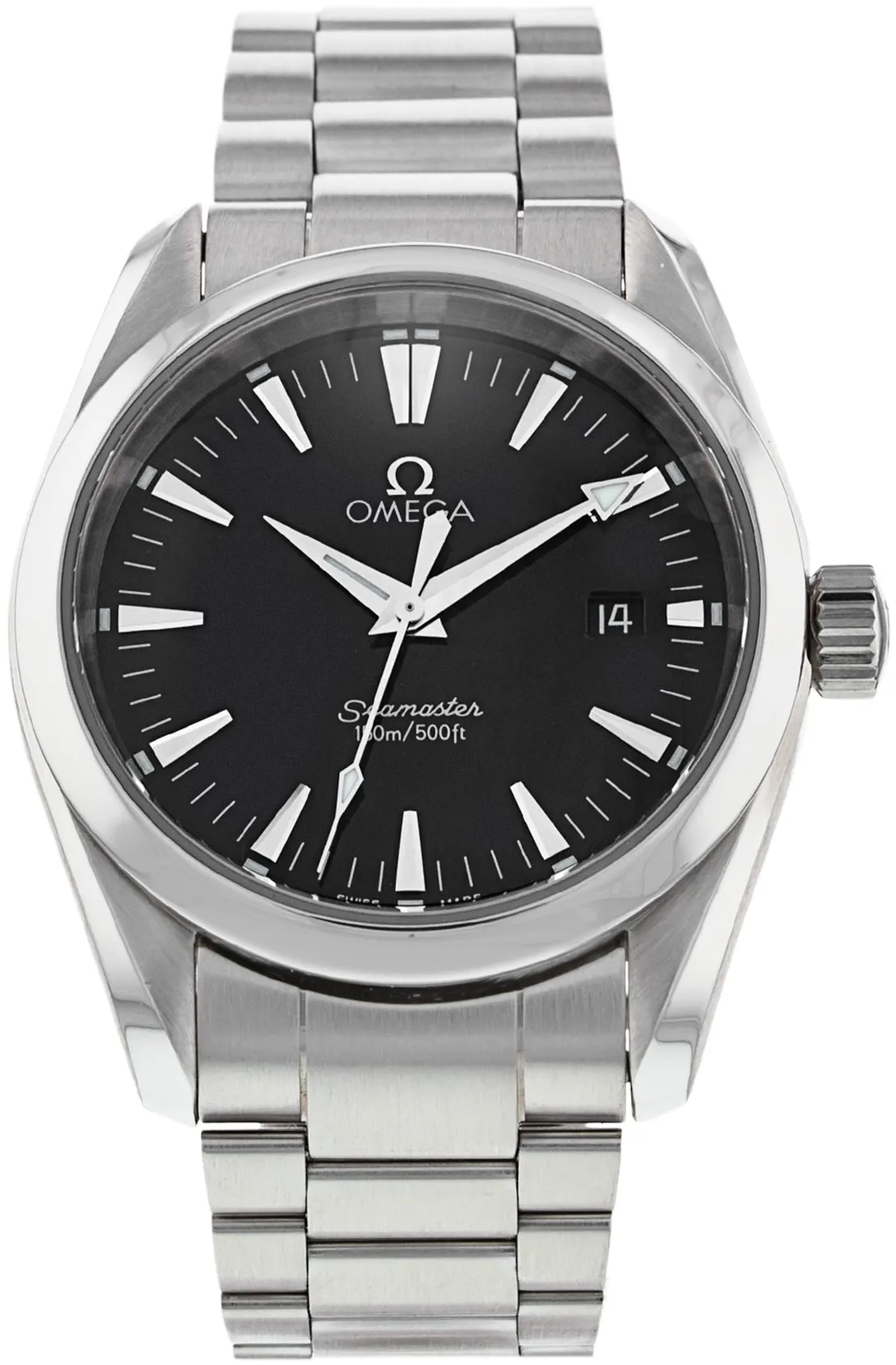 Omega Aqua Terra 2518.50.00 36mm Stainless steel Black