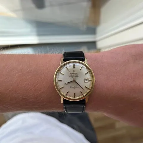 Omega Constellation 168.010 35mm Yellow gold and Stainless steel Champagne