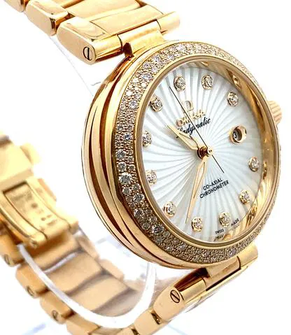 Omega De Ville 425.65.34.20.55.002 34mm Yellow gold White 1