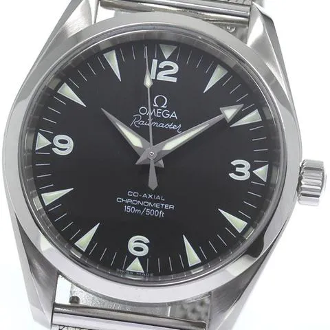 Omega Railmaster 2803.52.37 39mm Stainless steel Black