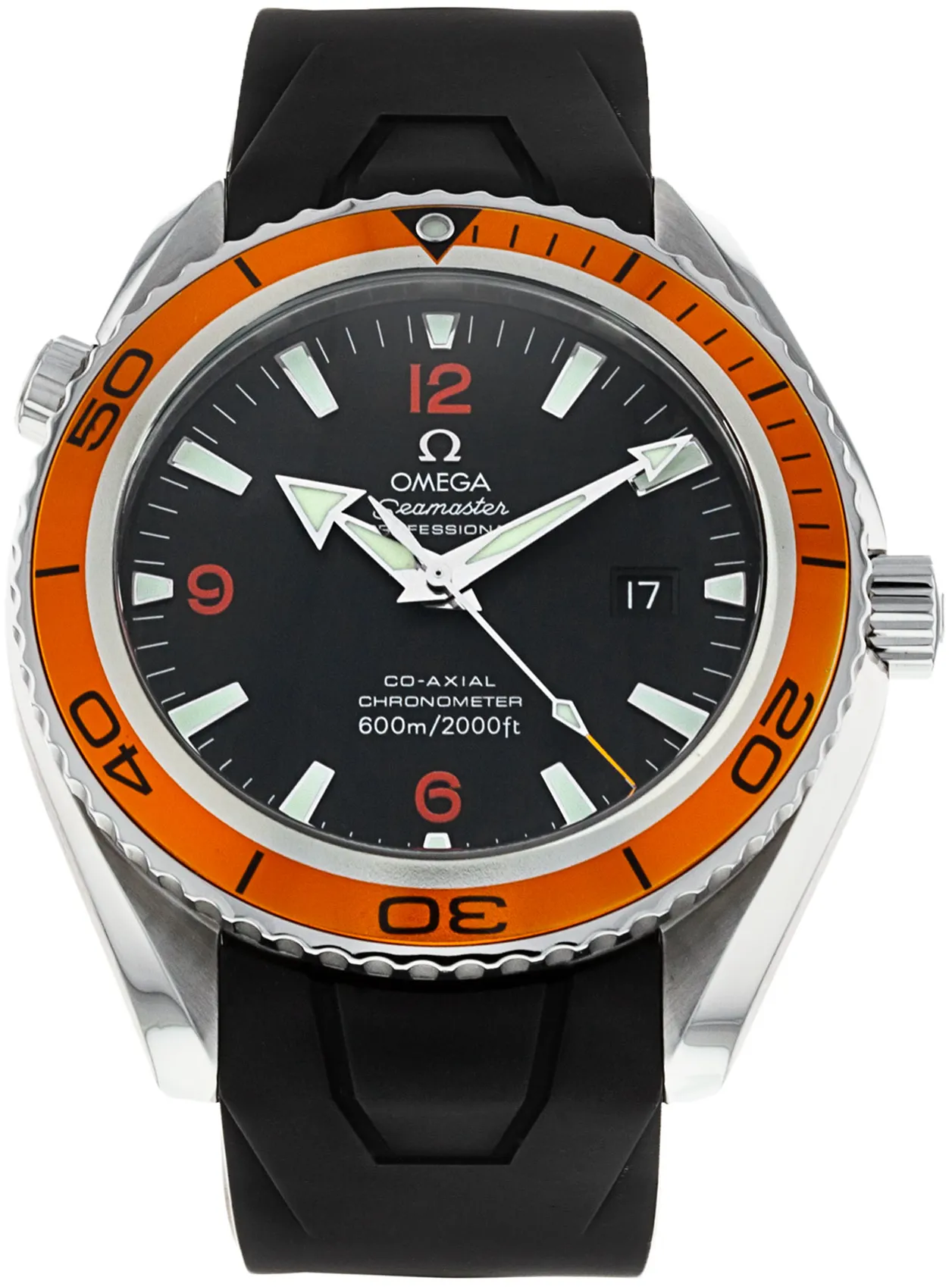 Omega Seamaster Planet Ocean 2208.50.00 46mm Stainless steel Black