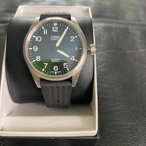 Oris Big Crown 0175176974164-0752019FC 41mm Stainless steel Black 9