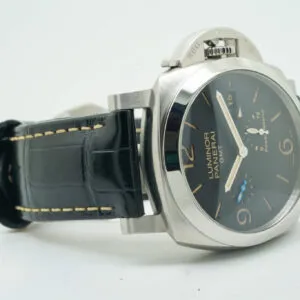 Panerai Luminor 1950 3 Days GMT Power  PAM 01321 Black 10