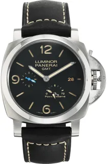 Panerai Luminor 1950 3 Days GMT Power  PAM 01321 Stainless steel Black