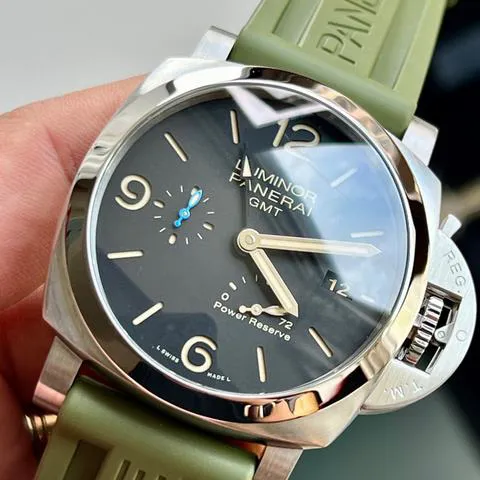 Panerai Luminor 1950 3 Days GMT Power  PAM 01321 44mm Stainless steel Black 3