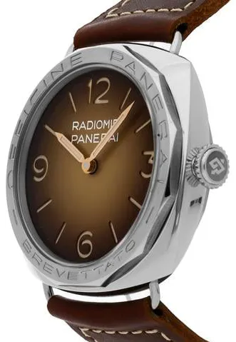 Panerai Radiomir PAM 00687 47mm Stainless steel Brown 1