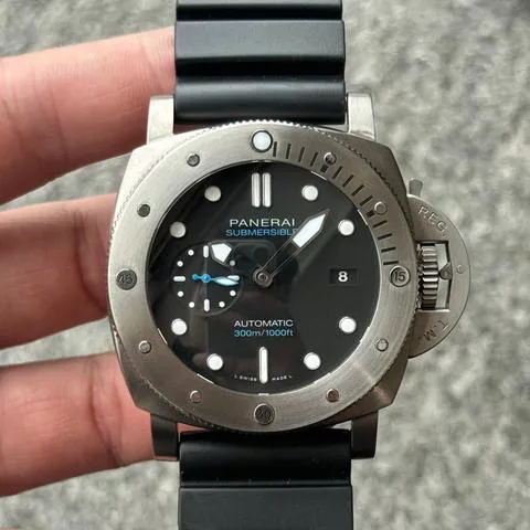 Panerai Submersible PAM 01305 47mm Titanium Black 4