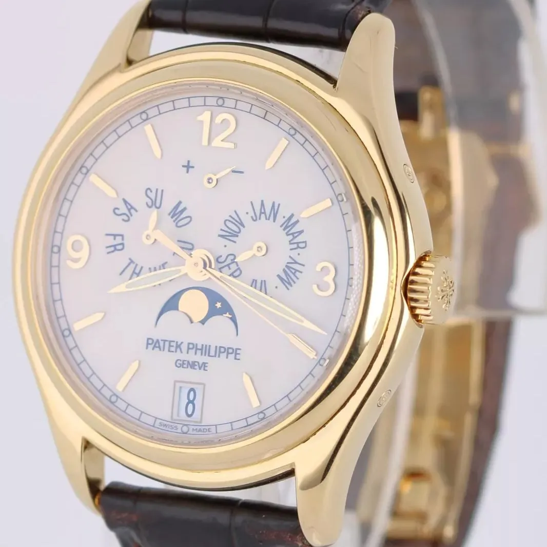 Patek Philippe Annual Calendar 5146J-001 39mm Yellow gold Beige 1