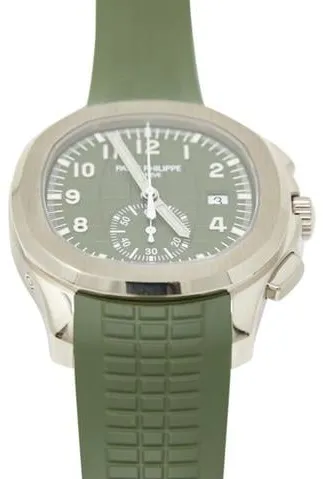 Patek Philippe Aquanaut 5968G-010 42mm White gold Green 4