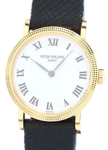 Patek Philippe Calatrava 4809J-001 25mm Yellow gold White