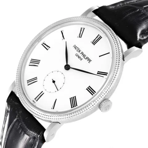 Patek Philippe Calatrava 5119G-001 36mm White gold White 2