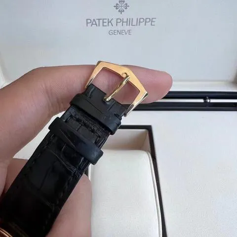 Patek Philippe Calatrava 5196J-001 37mm Yellow gold Silver 3