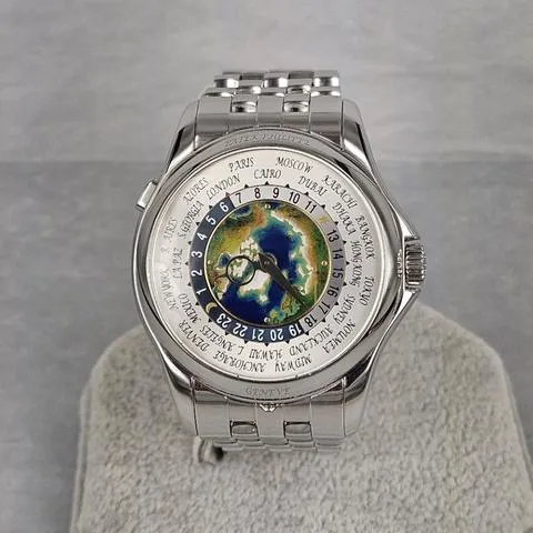 Patek Philippe World Time 5131/1P-001 39.5mm Platinum Silver