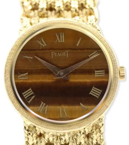 Piaget 924N39 24mm Yellow gold Brown 1