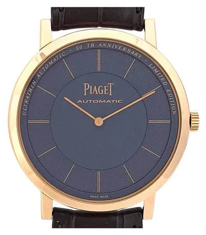 Piaget Altiplano P10724 43mm Rose gold Blue