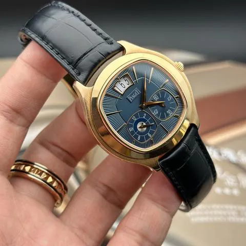 Piaget Emperador G0A33015 42mm Rose gold Blue 1