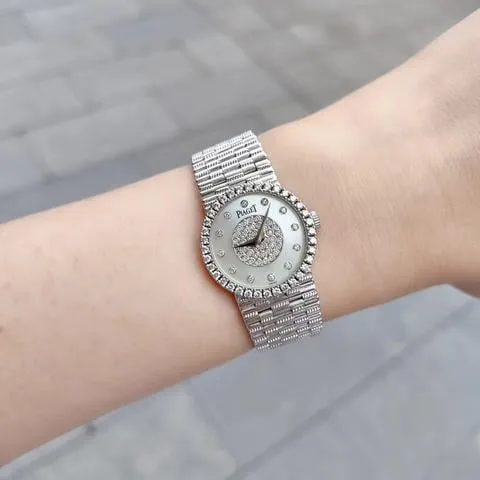 Piaget G0A05417 28mm White gold Silver