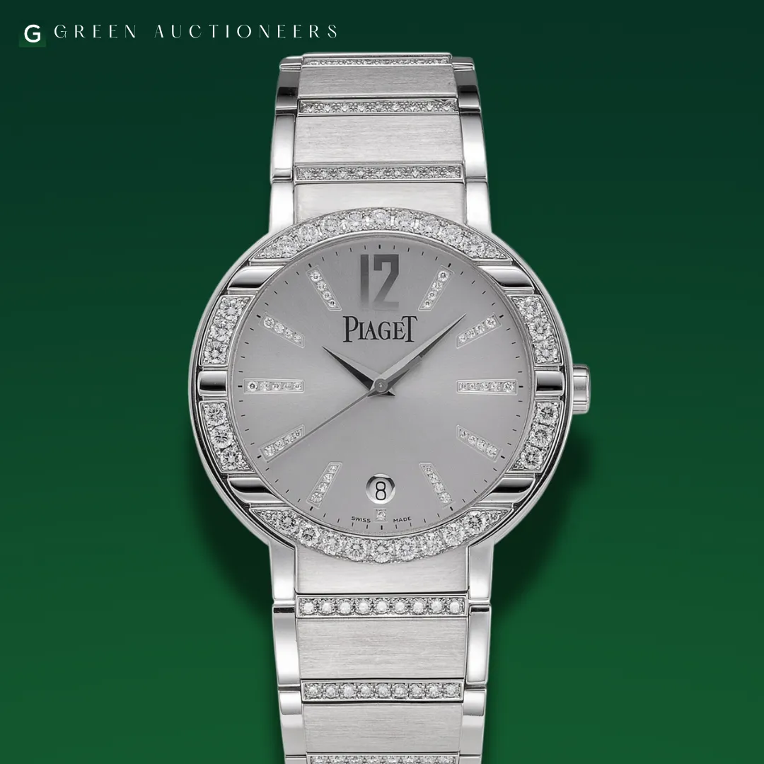 Piaget Polo 27701 38mm 18k white gold